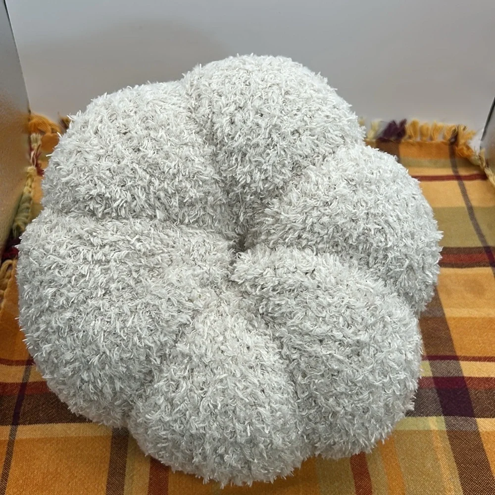 Perfectly Imperfect Off-White Pumpkin Handmade. One of a kind